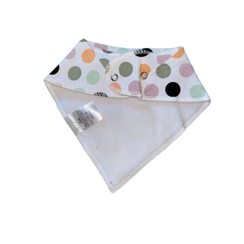 Crocodillo Baby Bandana Bib Set 3 Pack Unisex soft drool bibs fashionable prints